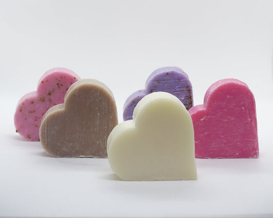 Savonnettes Parfumées Cœurs