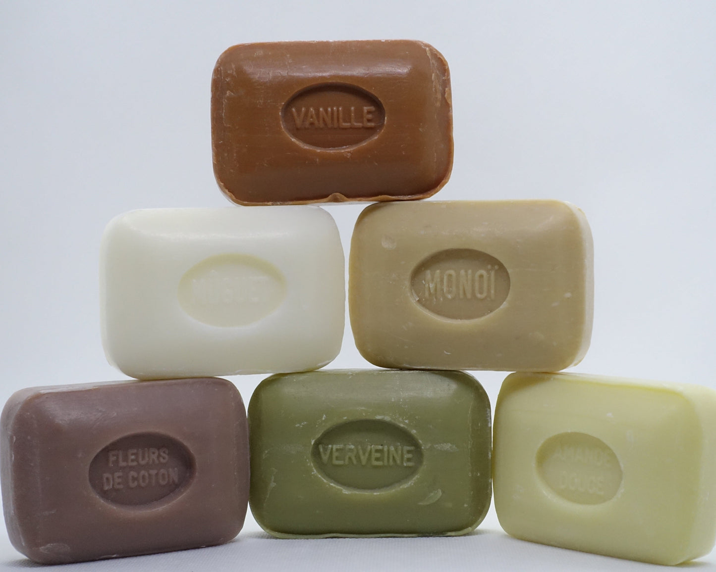 Savonnettes sans colorant
