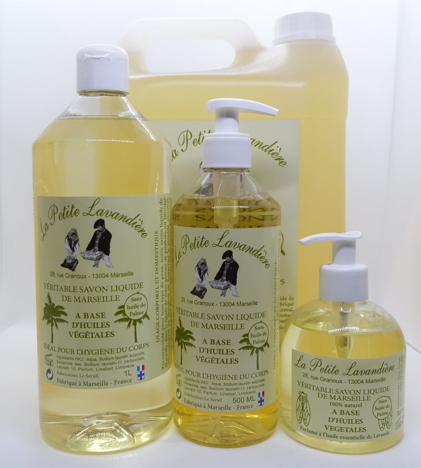Savon liquide de Marseille à l'huile végétale