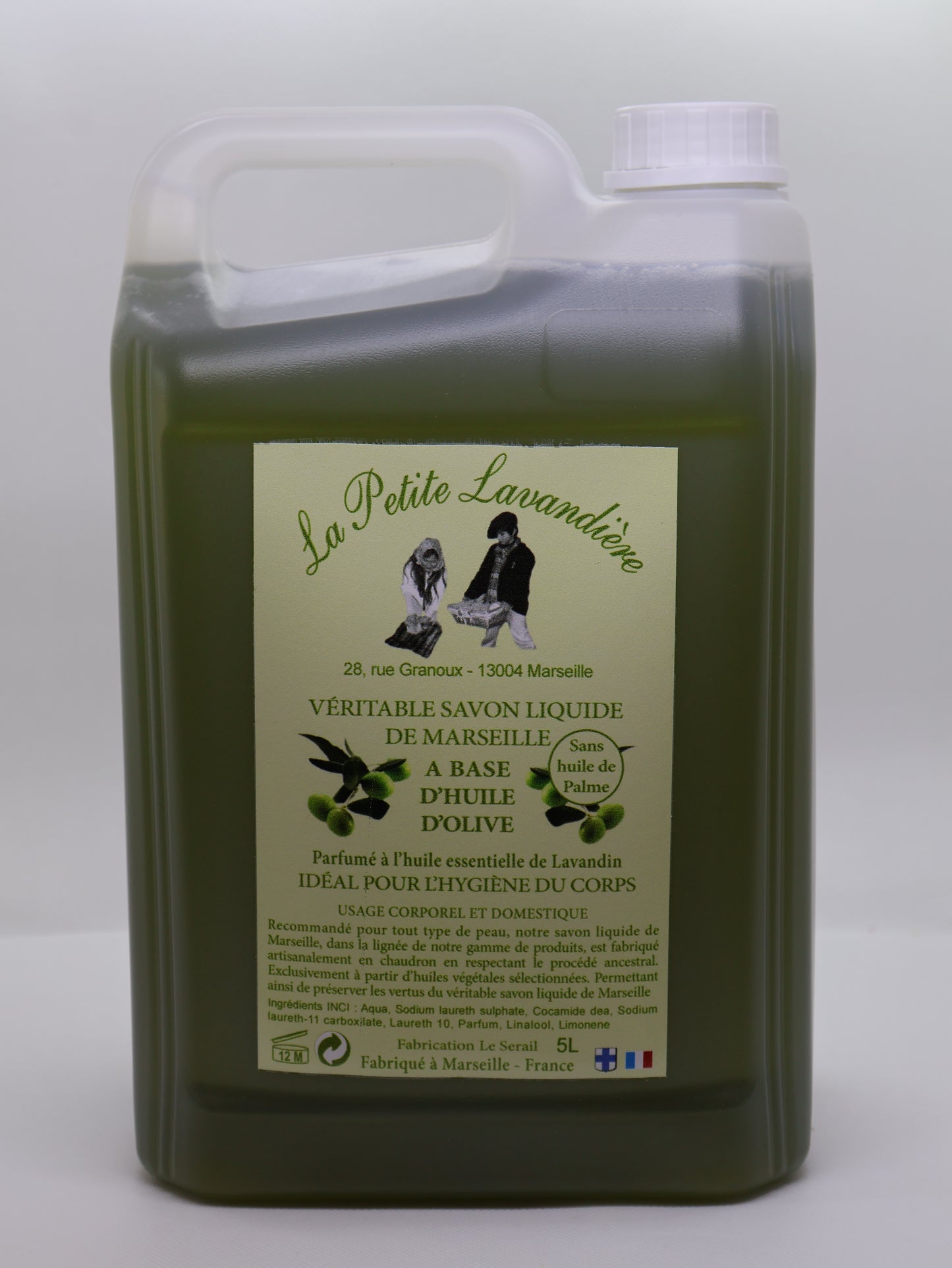 Savon liquide de Marseille à l'huile D'olive