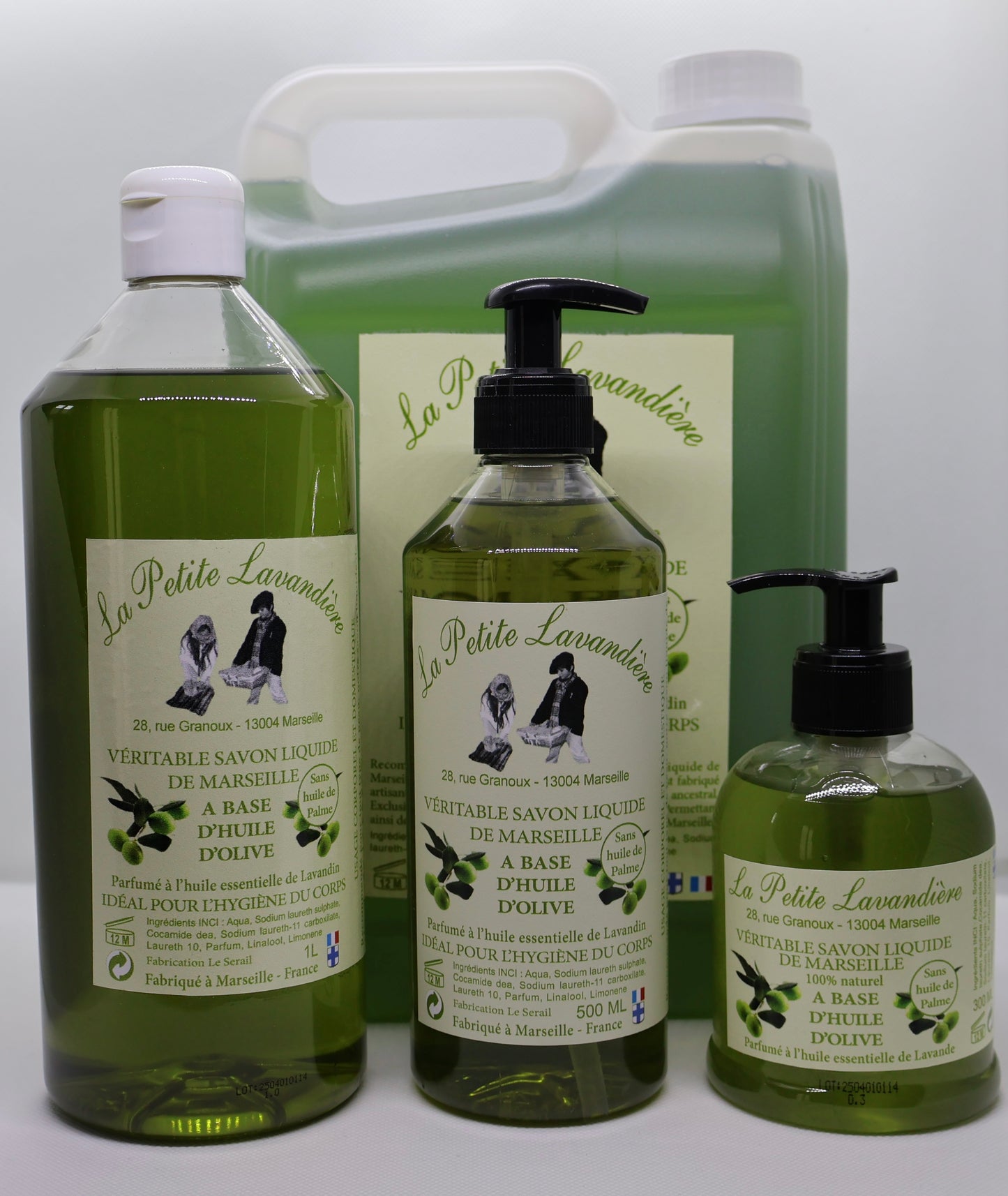 Savon liquide de Marseille à l'huile D'olive